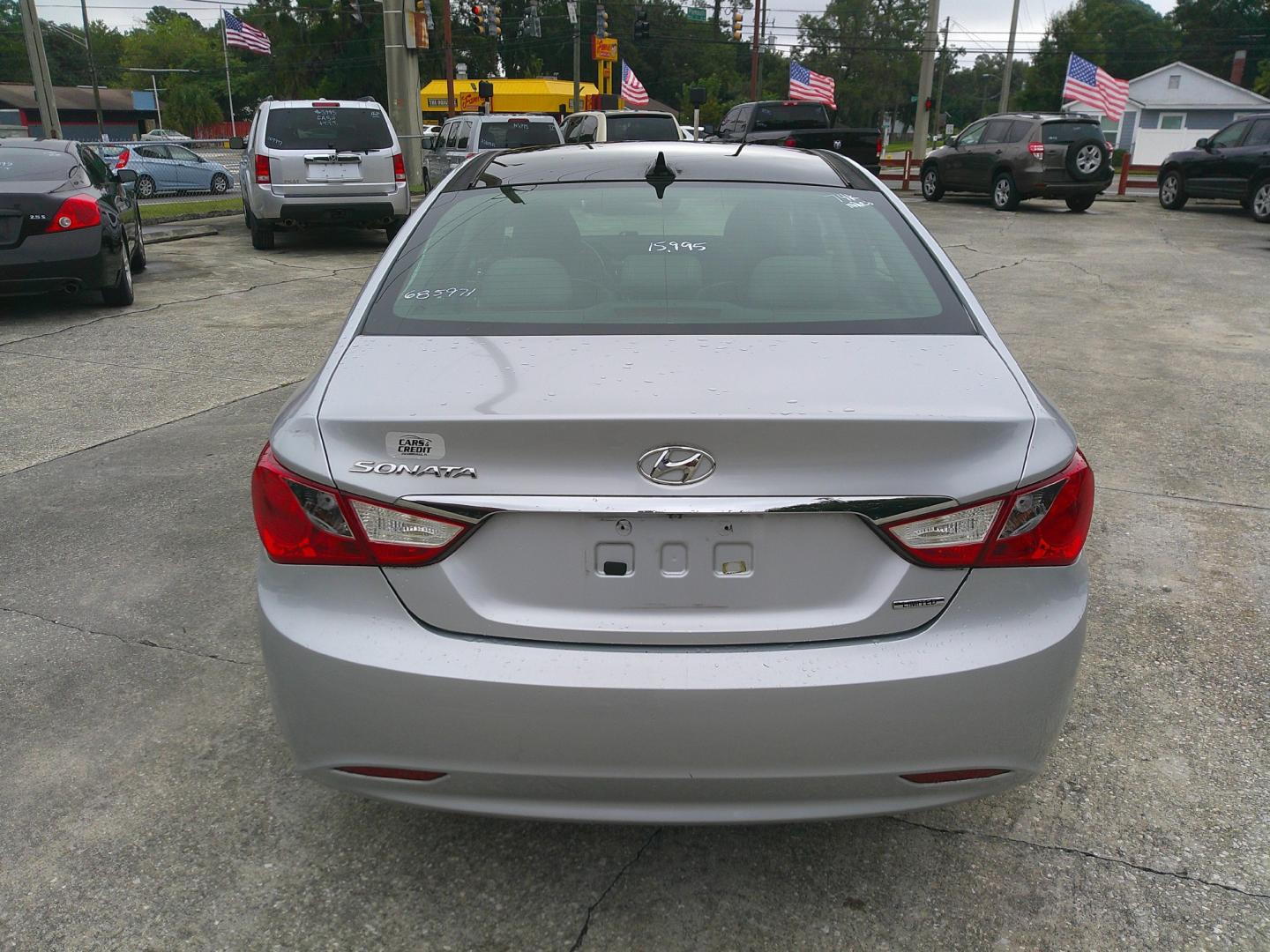 2013 SILVER HYUNDAI SONATA LIMITED; SE (5NPEC4ACXDH) , located at 10405 Abercorn Street, Savannah, GA, 31419, (912) 921-8965, 31.988262, -81.131760 - Photo#5